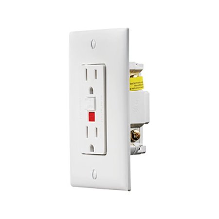 OVERTIME S801 Ac Gfci Outlet With Cover-Plate, White OV88862